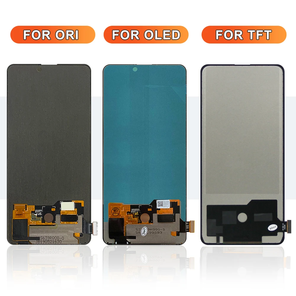 For Xiaomi Mi 9T/Mi 9T Pro 6.39\'\'For  Redmi K20/K20 Pro M1903F10G LCD Display Touch Screen Digitizer Assembly Replacement