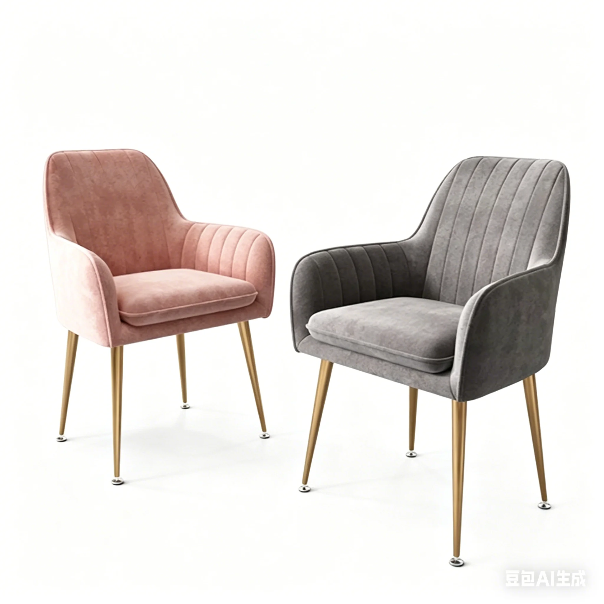 モダンで豪華な北欧スタイルのアームチェアリビングルームベッドルームモダン