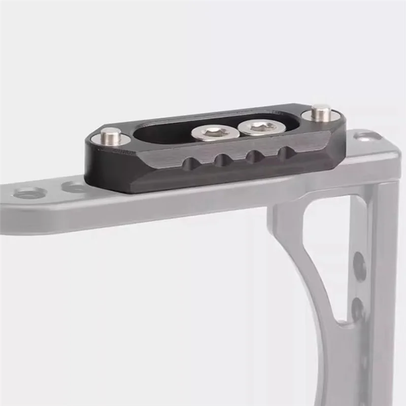 GO-For Nato Slider 4.9Cm Universele Camera Kooi Slide Slot Draaggreep Quick Release Nato Camera Rail Slider Gemakkelijk Inst