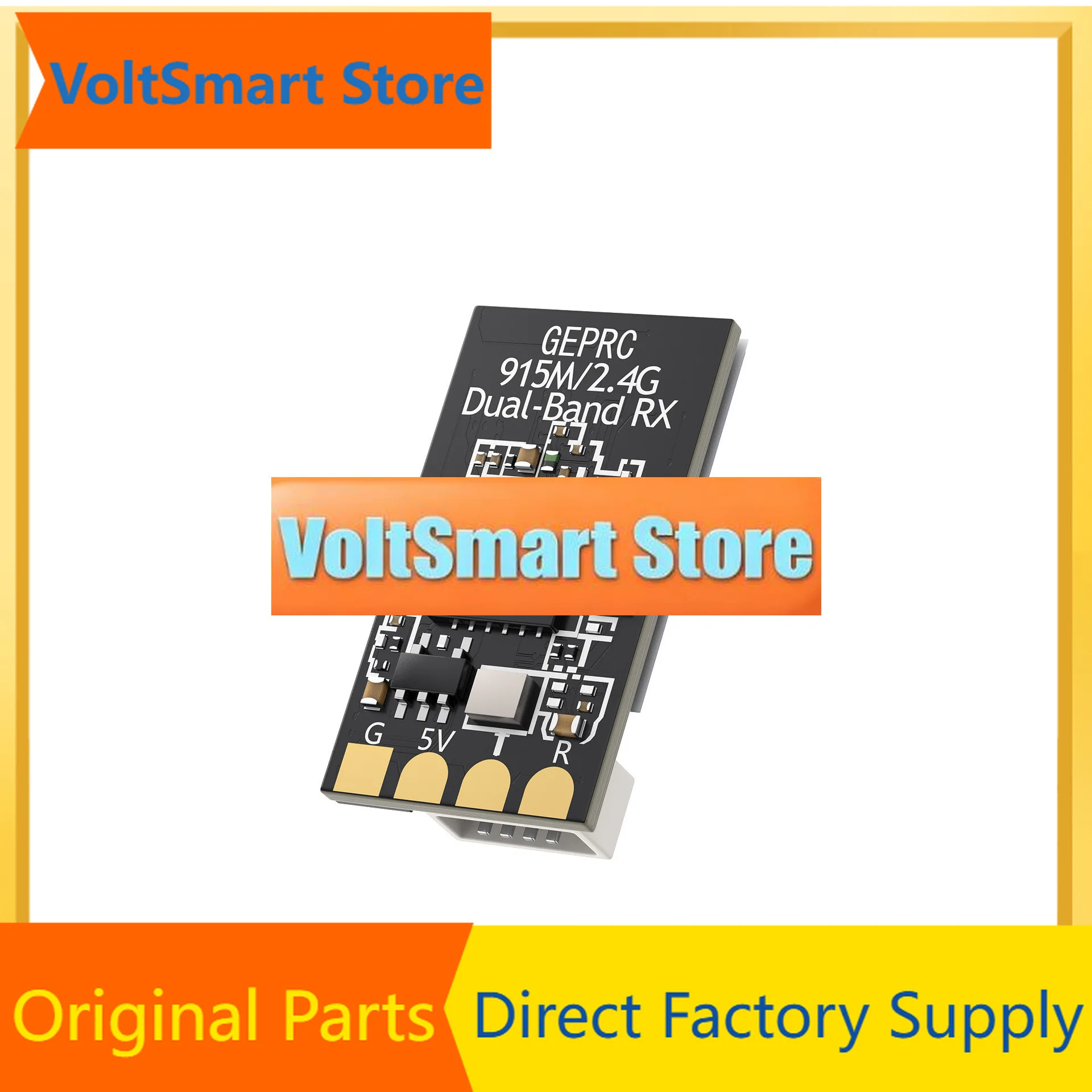 VoltSELRS Nano Dual Band Receiver 915M 2.4G For FPV Drone By GEPRC RC Transmitter Accessories