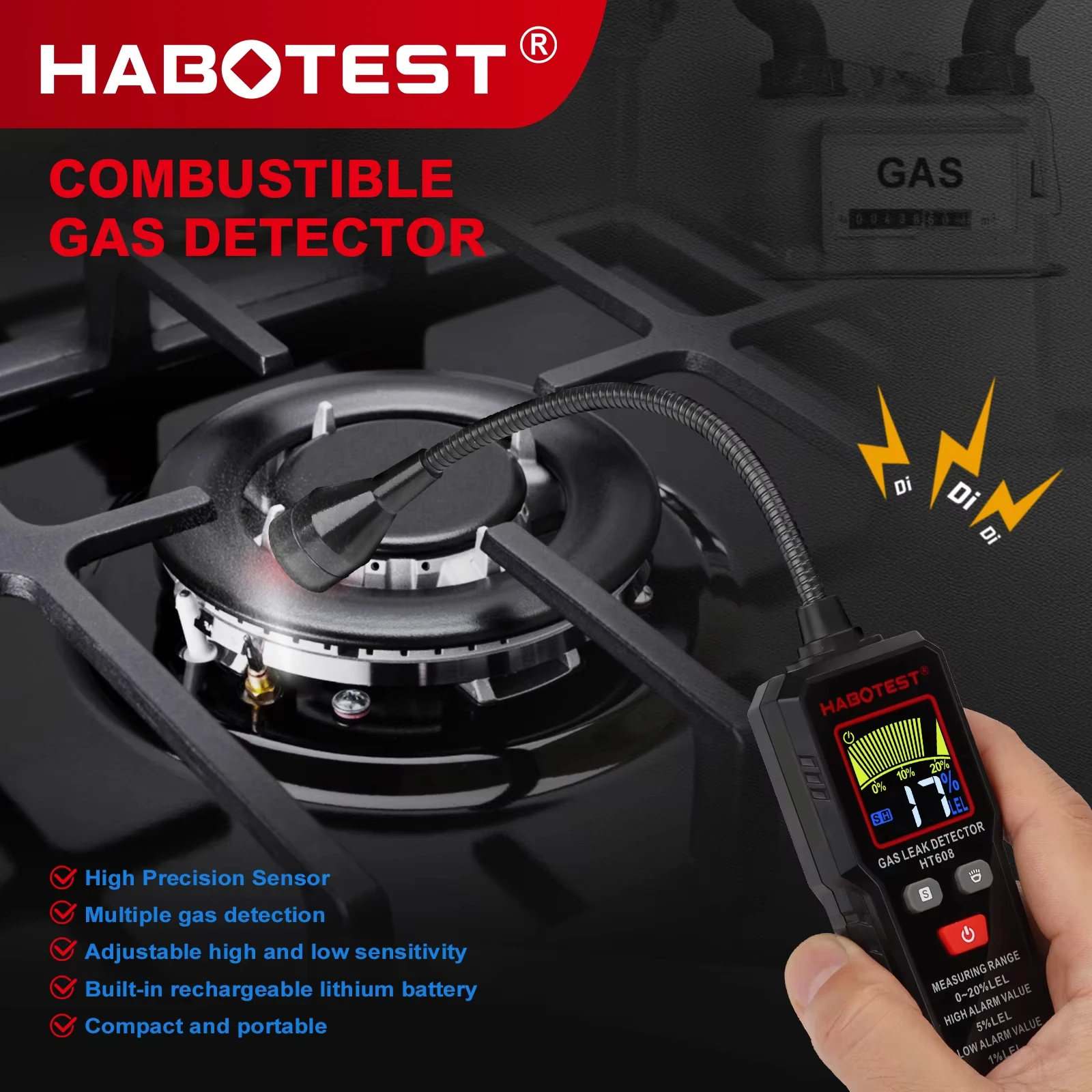 Thumbnail 3 - #39 Budget Combustible Gas Detector for Smart Shoppers