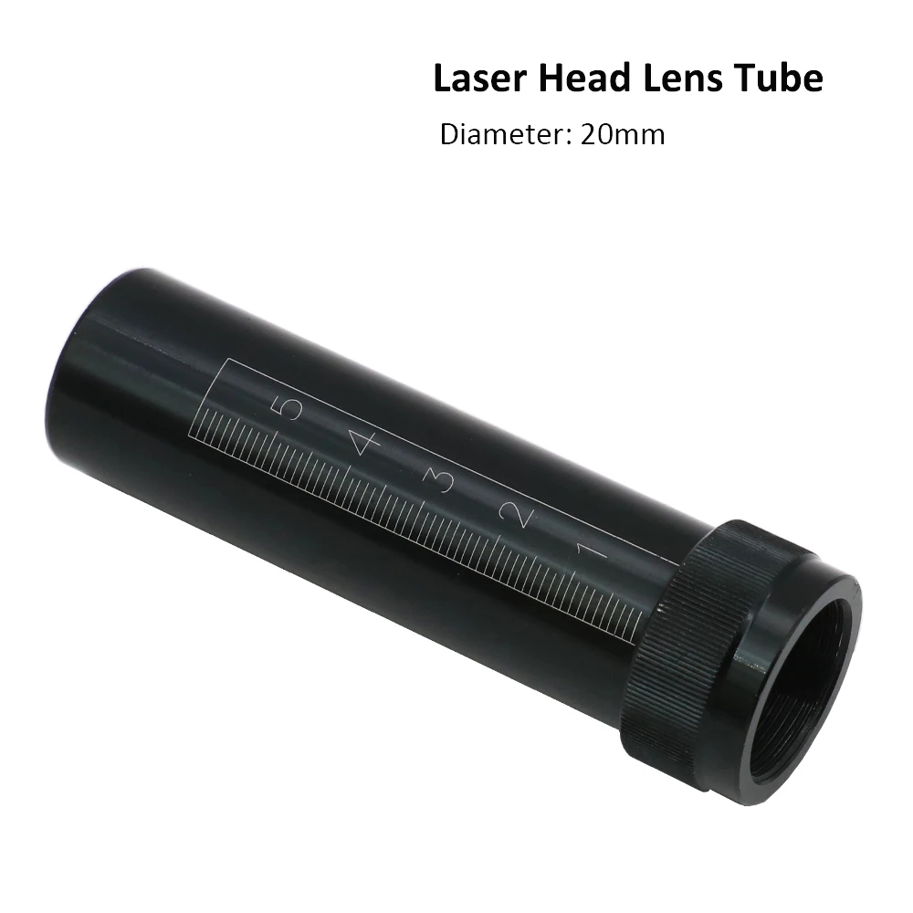 HAOJIAYI CO2 Laser Head Lens Tube O.D.25 Tube for D20 F50.8 Lens for CO2 Laser Cutting Engraving Machine cnc spindle mount