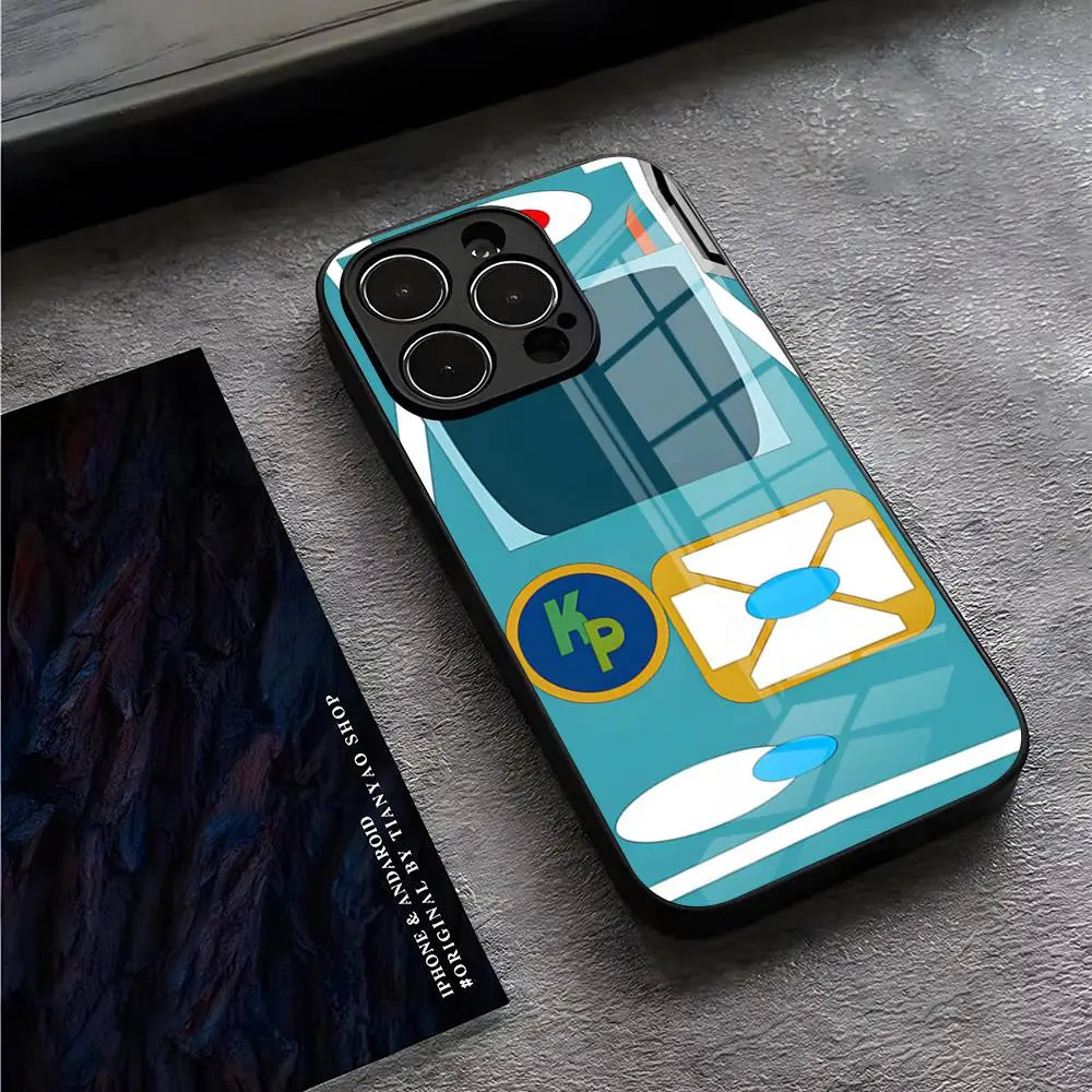 Coque de téléphone Kim Possible pour iPhone 17 Pro Max 15 Pro 14 12 11 13 Mini X XR XS 16 Plus SE, coque en verre
