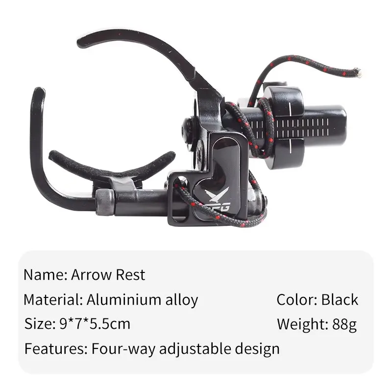 Compound Bow Drop Away Arrow Rest High Speed Landing Arrow Rest Archery Equipment for Compound Bows Hunting Shooting Left/Right