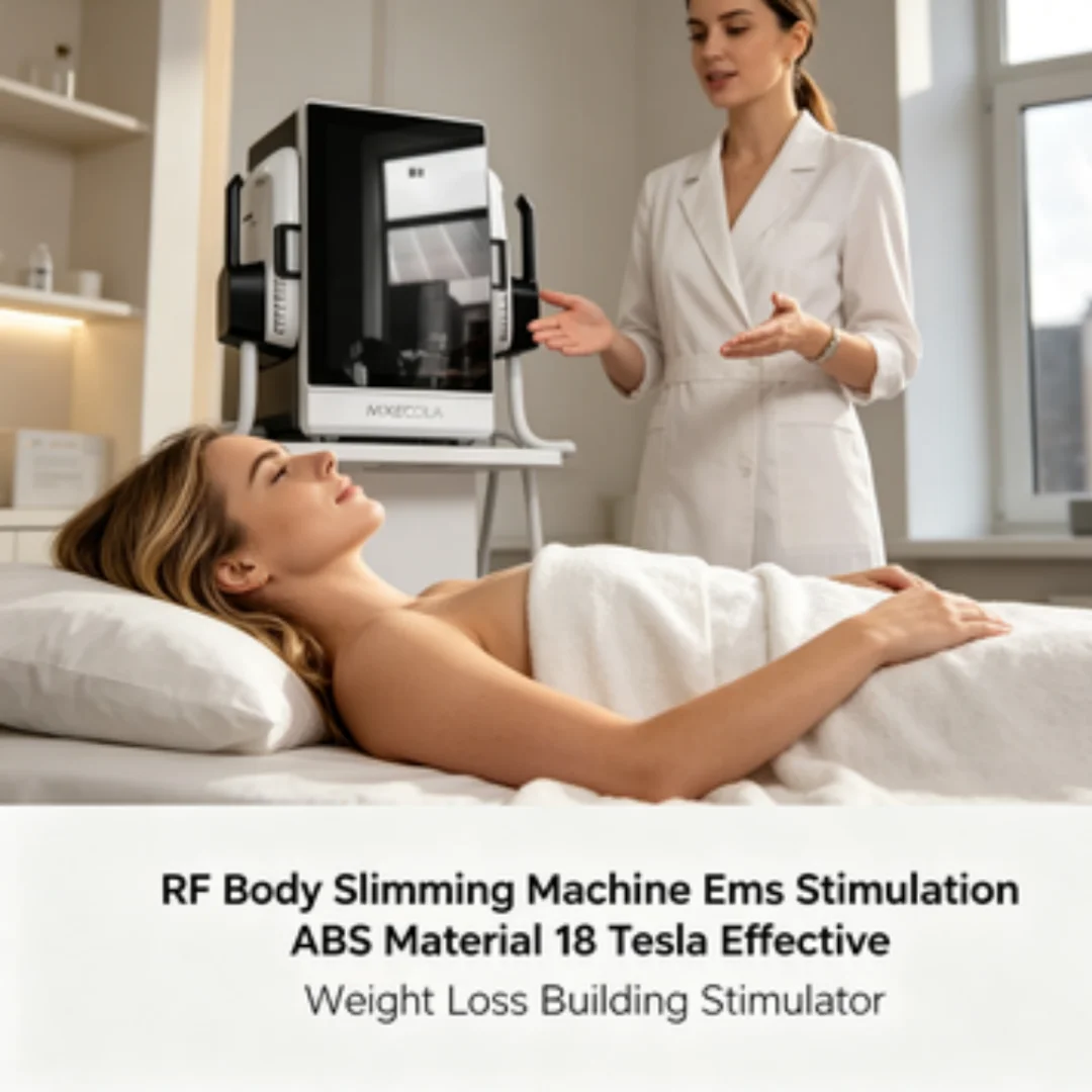 

RF Body Slimming Machine Ems Stimulation ABS Material 18 Tesla Effective Weight Loss Building Stimulator