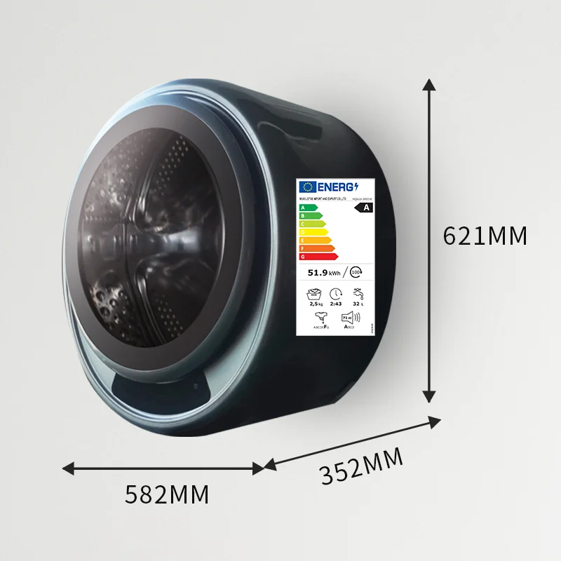 3Kg wall-mounted baby washing machine