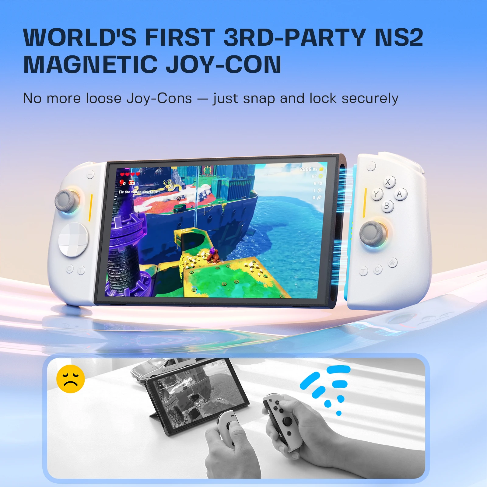 NYXI Hyperion 3 Wireless Joycon Switch 2 Game Controller+ Carrying