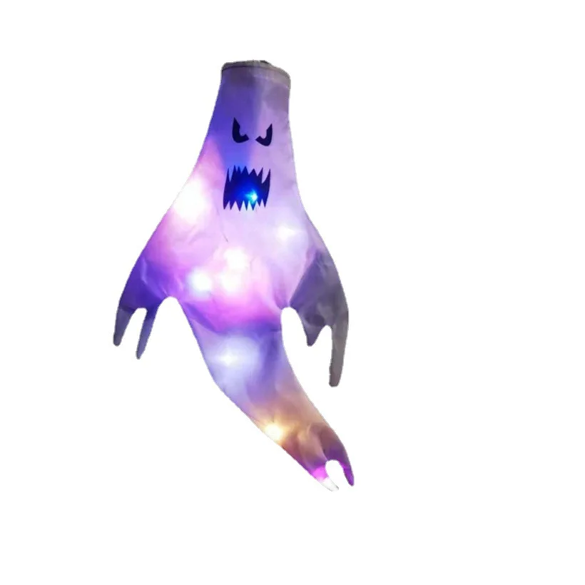 Hängender Geist Halloween LED Leuchtender Geist Kindergeschenk Gruselige Party Requisiten Zuhause Outdoor Hof Bar Hängende Dekorationen