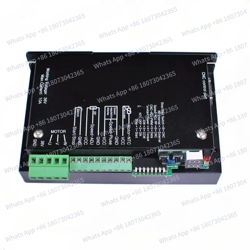 

Brushless Motorized Spindle Driver, Upwind Spindle, S4225 Driver, Mach3 Support