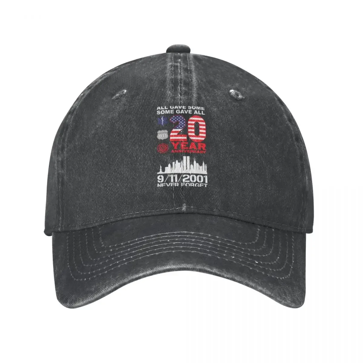 patriot day never forget 9 11 2001 anniversary Cowboy Hat party hats black Fishing Caps Woman Hat Men'S