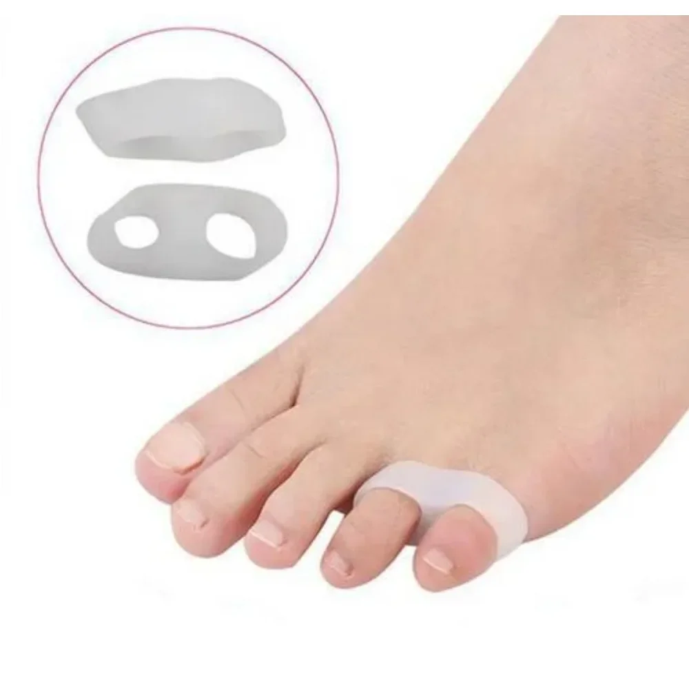 Small Toe Valgus Overlapping Toe Separator Double Ring Toe Separator Hallux Valgus Split Toe Pad Small Toe Valgus Correction