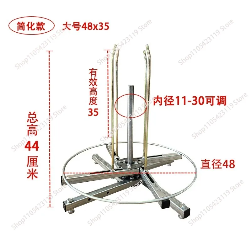 Vertical Turntable Wire Pay-off Rack BV RVV Cable Shelf Electrical Wire Reel Pulling Artifact