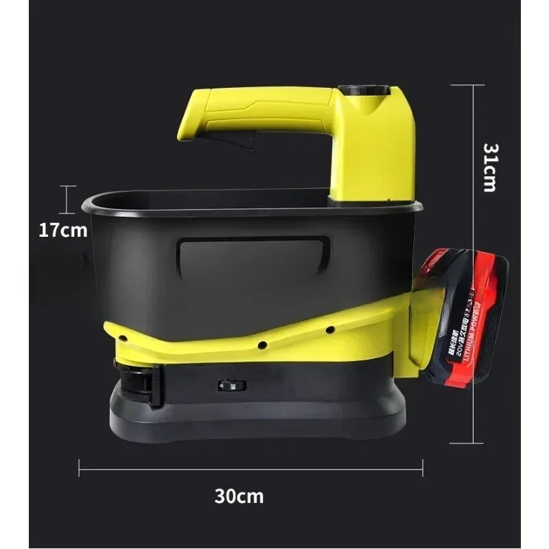 Fertilizer And Sowing Integrated Machine Electric Handheld Agricultural Fertilizer Spreader Grass Seed Vegetable Mini Machine