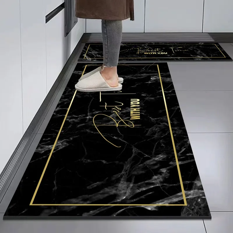 

Super Absorbent Mat Non-slip Diatomaceous Earth Doormat Floor Mats Non-slip Carpet Kitchen Mat Super Long Strip Carpet