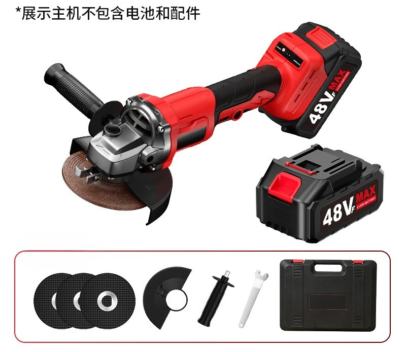 

2025 Rechargeable cutting woodworking grinding polishing electric grinding machine brushless lithium battery angle grinder