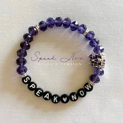 Speak Now Friendship Bracelet Taylor Inspired Castle Charm Bracelet Taylor Jewelry Taylor Merch Taylor Gifts Ideas