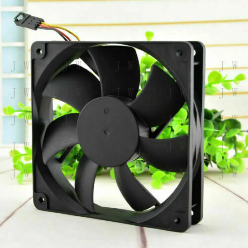 DDJ  1 PCS for ADDA Fan AD1224HB-A7AGL 12CM 12025 DC 24V 0.15A 3 Pin