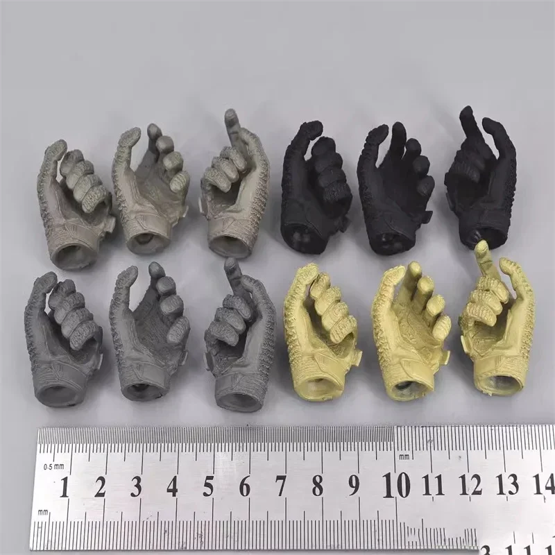DAM 1/6 Soldier Modern US Military Glove Hand High Quality Model Fit 12'' Action Figures Body In Stock