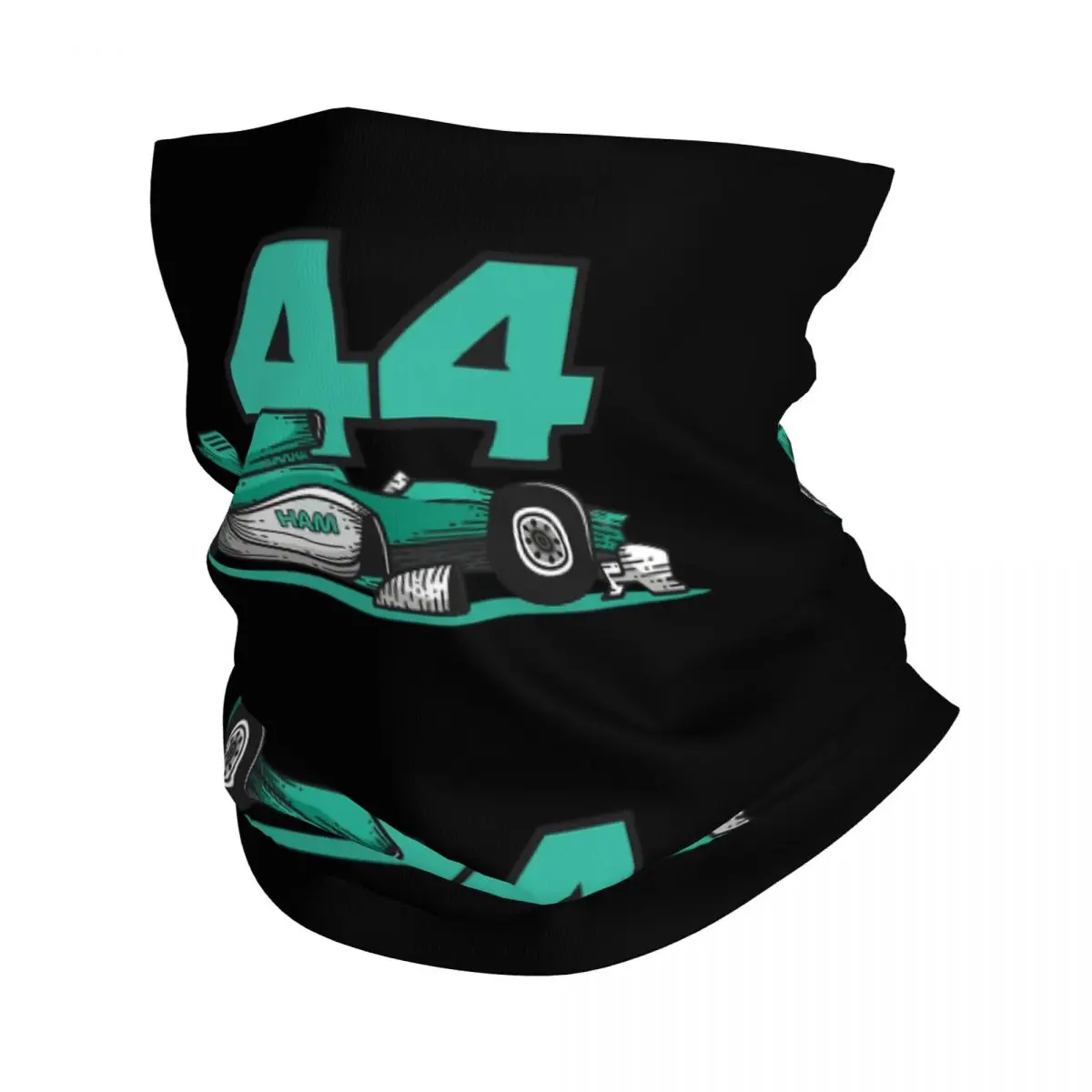 Ham F1 Fórmula 1 Bandana cuello polaina estampado Motor Motocross cara bufanda pasamontañas equitación Unisex adulto transpirable