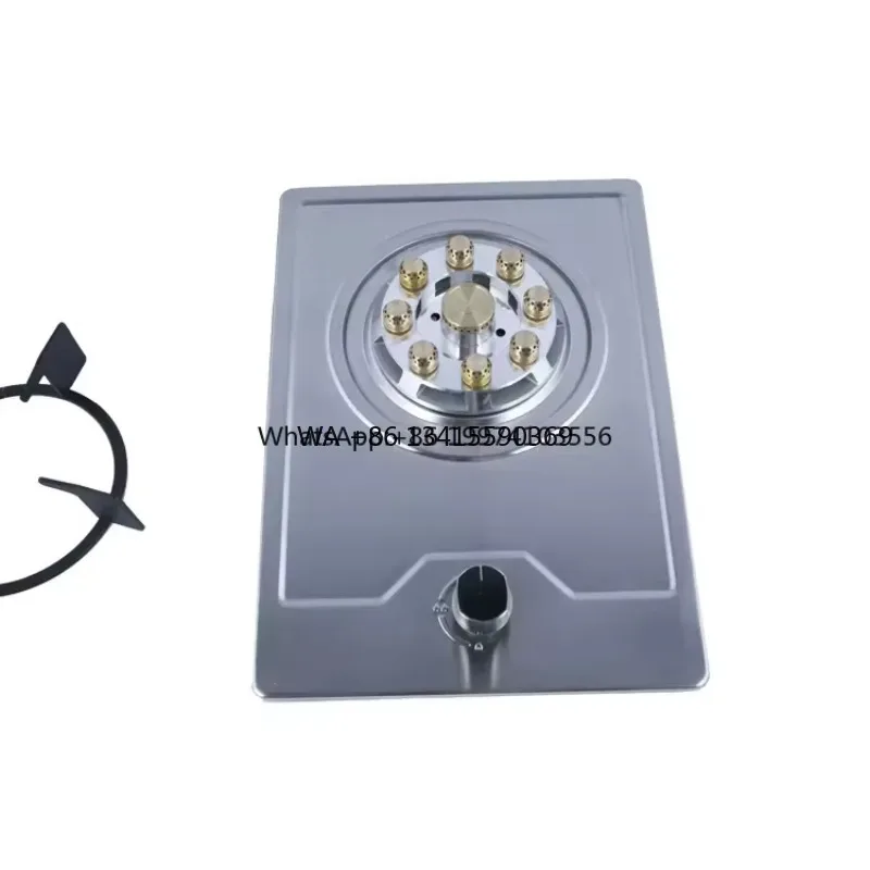 

Home Kitchen Stainless Steel Glass Panel Electronic Pulse Ignition OEM Burner Infrared Ceramic Burner Gas Cooktops Stove