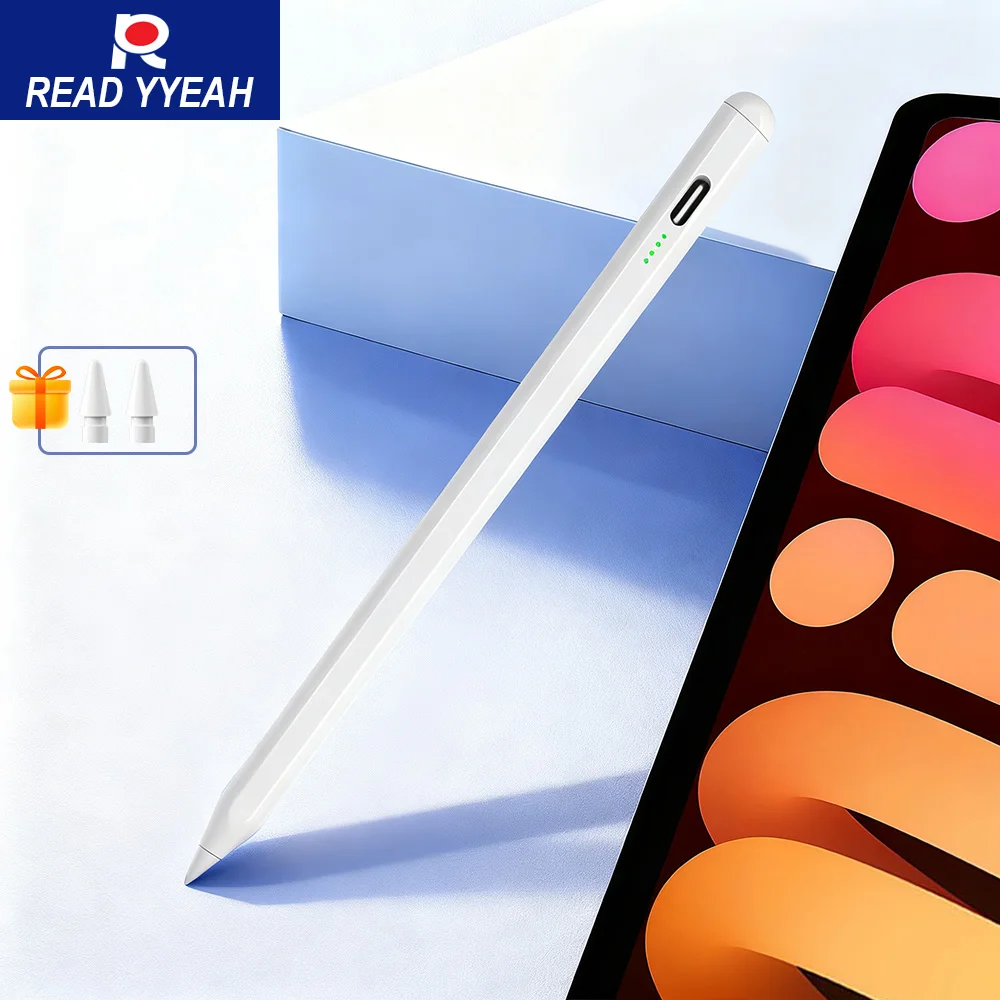 

READYYEAH Pencil For IPad With Palm Rejection For iPad A16 Air 11 5 4 Pro 11th 13 12.9 Pens 10 9 10th 9th Generation Mini 7 6