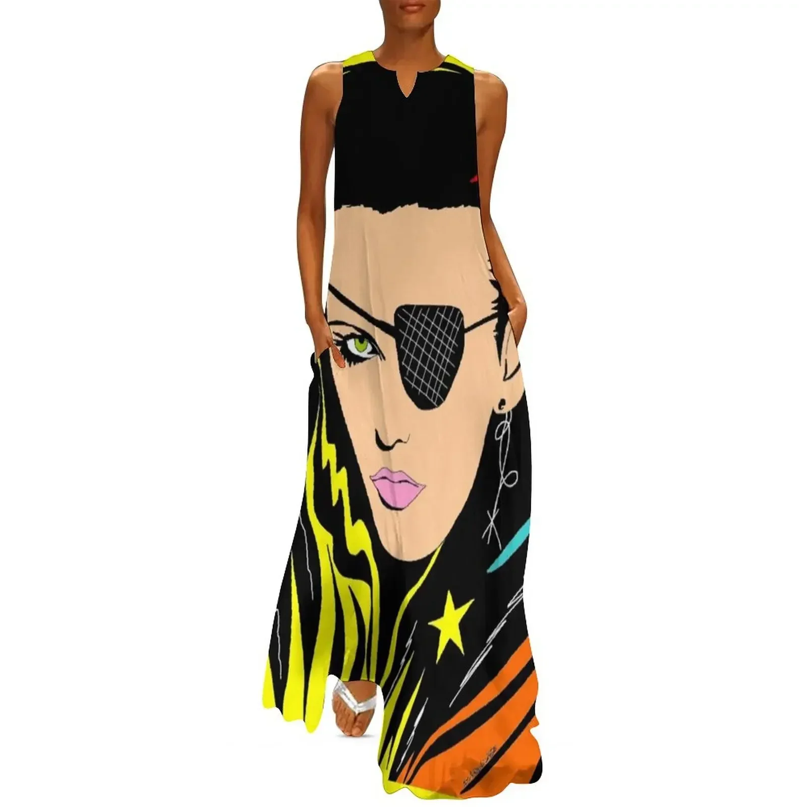 

PETE 80 Long Dress women party dresses Dress vintage summer dress long women summer