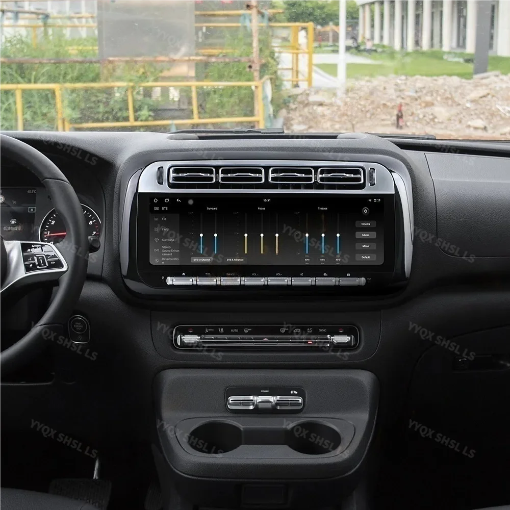 

Auto Stereo For Mercedes Benz Vito 2024-2025 Android13 Car GPS Navigation Multimedia Player Audio Headunit Radio Digital Cluster