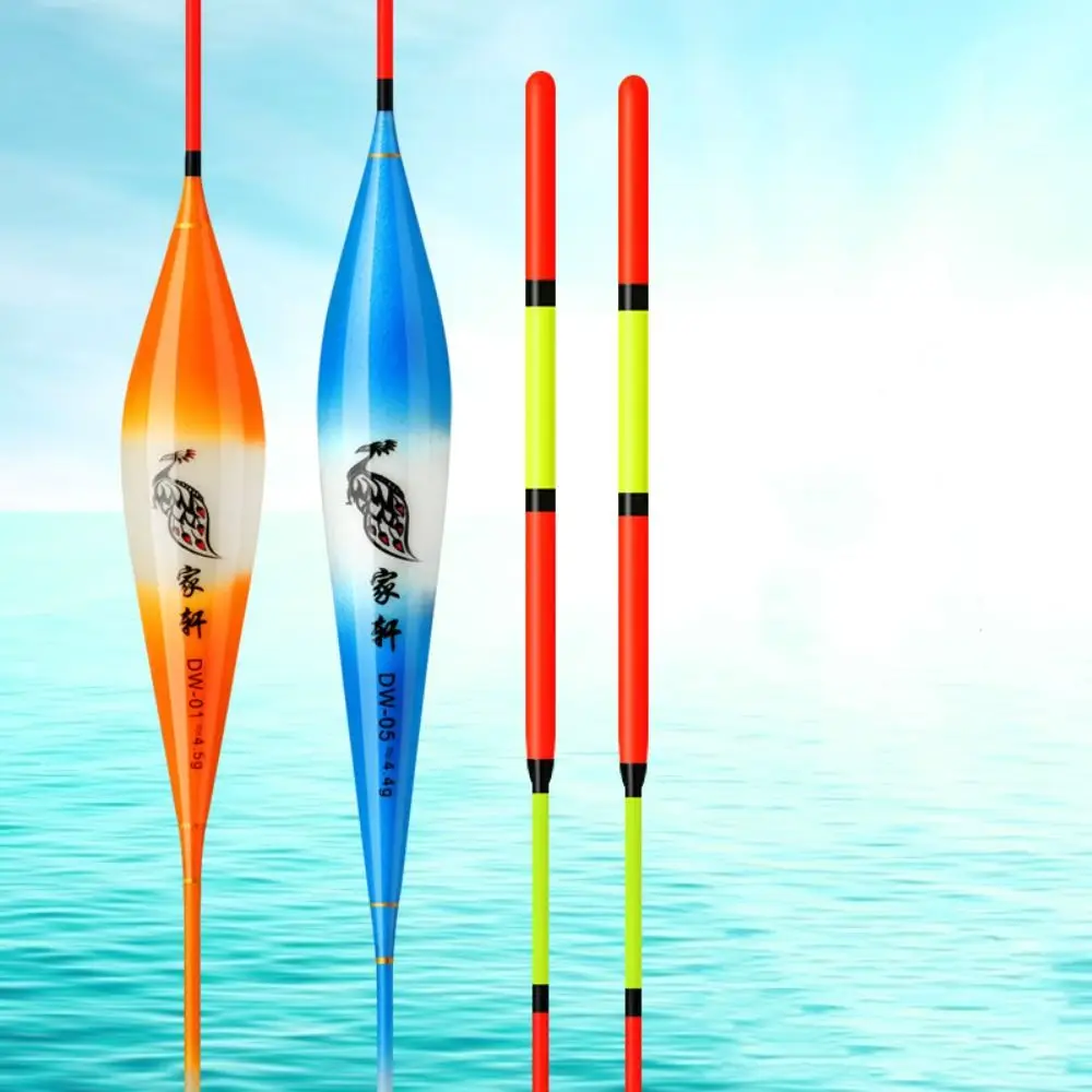 Plastic Big Fishing Floats Slip Drift Tube Buoy Strike Rock Fishing Floats High Sensitivity Indicator Bobbers Long Tail