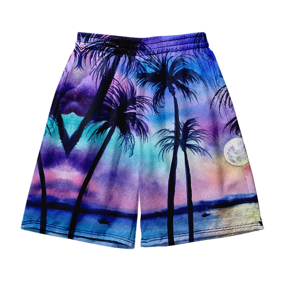 

Beach Shorts Men's and women's clothing 3D digital printing casual shorts Fashion trend couple Pants 17