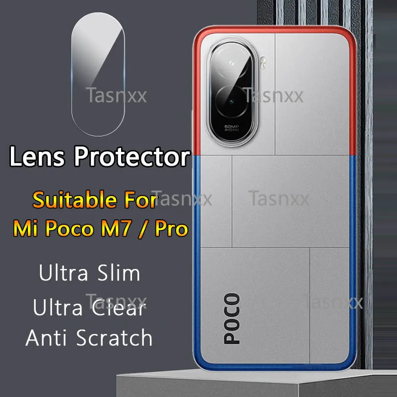

Lens Protector For Xiaomi Poco M7 X7 F7 Pro Ultra 5G Clear Slim Soft FET Film Back Camera Lens Cover Guard -Not Tempered Glass