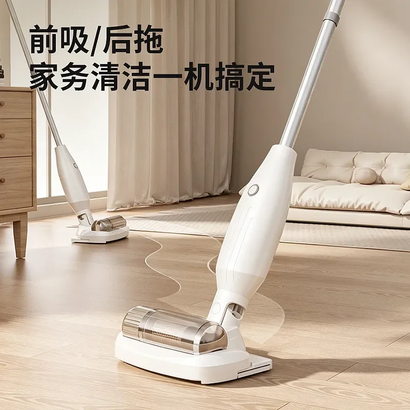 Cordless Spray Mop Vacuum Combo, Handheld Suction Mopping All-in-One Home Floor Washer