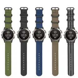 22mm Premium Nato Nylon Strap Watch Band For Garmin Fenix 7 6 5 EPIX Instinct 2 MARQ Descent G1 Forerunner 935 945 Smart Watch