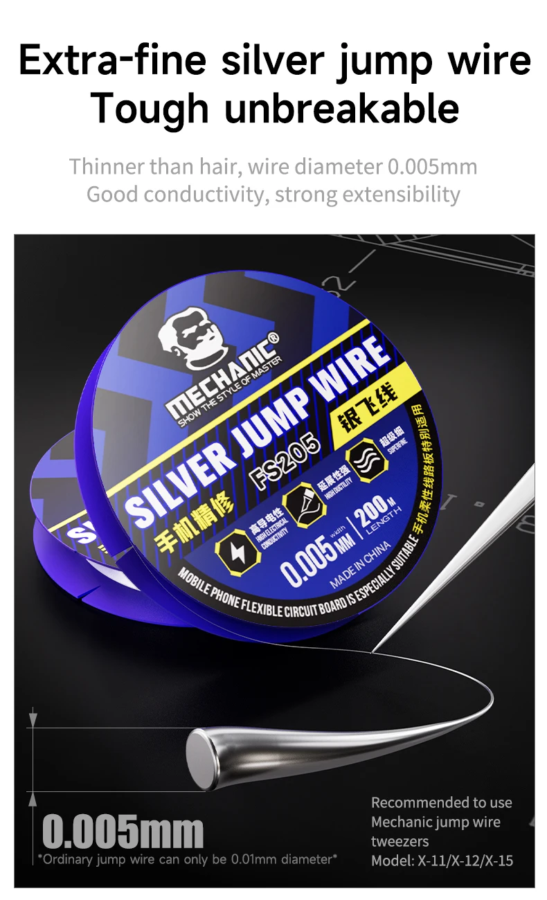 MECHANC OFFICIAL Jump Wire FX2 - огляд і ціна Breadboard Jumper Wire
