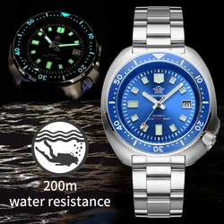 ADDIESDIVE Men New Automatic mechanical Watch stainless steel C3 super luminous wirstwatch luxury men diver watch