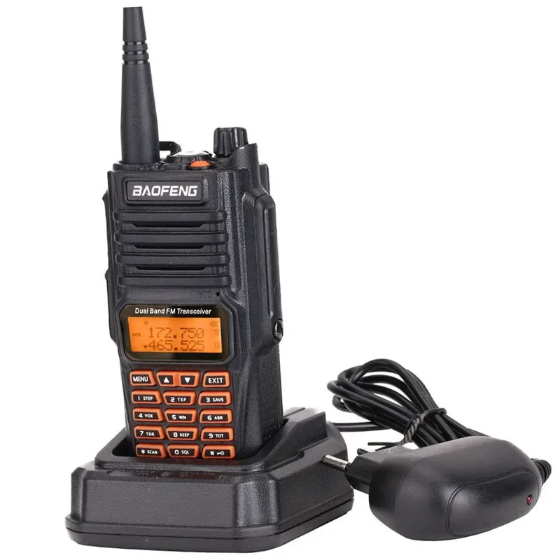 BaoFeng UV-9R plus Walkie Talkie Dual Band IP68 Waterproof 10W High Power UV9R Plus UV-9R+ Two Way Radio Transceiver 1 or 2 Set