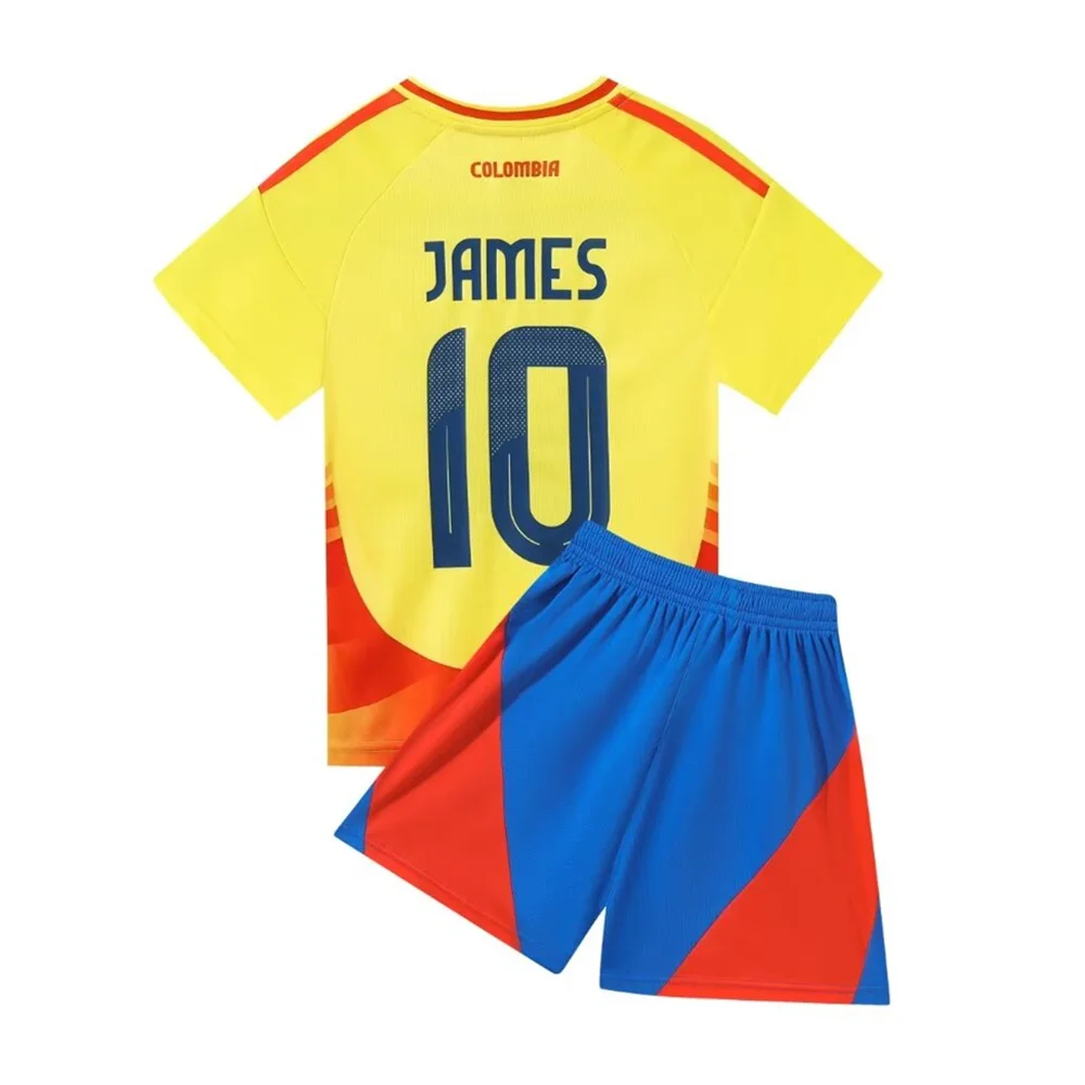 children's  sport set boy girl   JAMES 10  Fans shirt Training wear men and kids games  football kits Leisure Uniforms