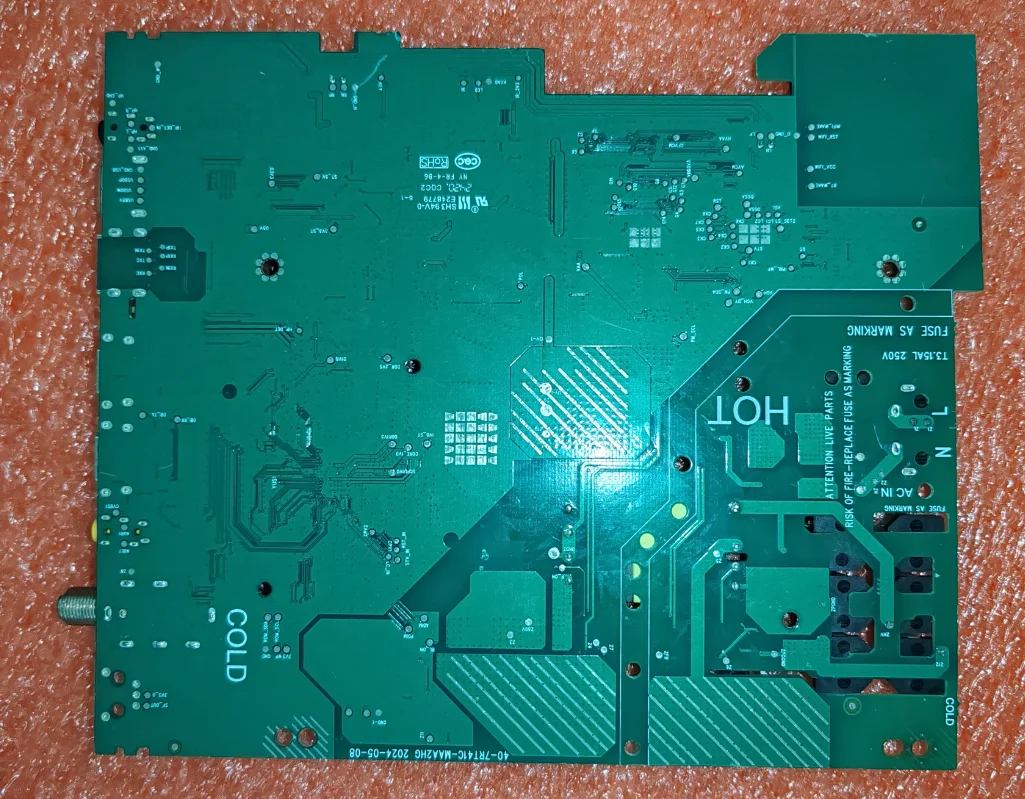 40-7RT41C-MAA2HG اللوحة الأم للتلفزيون LED، الصورة المادية، تم اختبارها جيدًا
