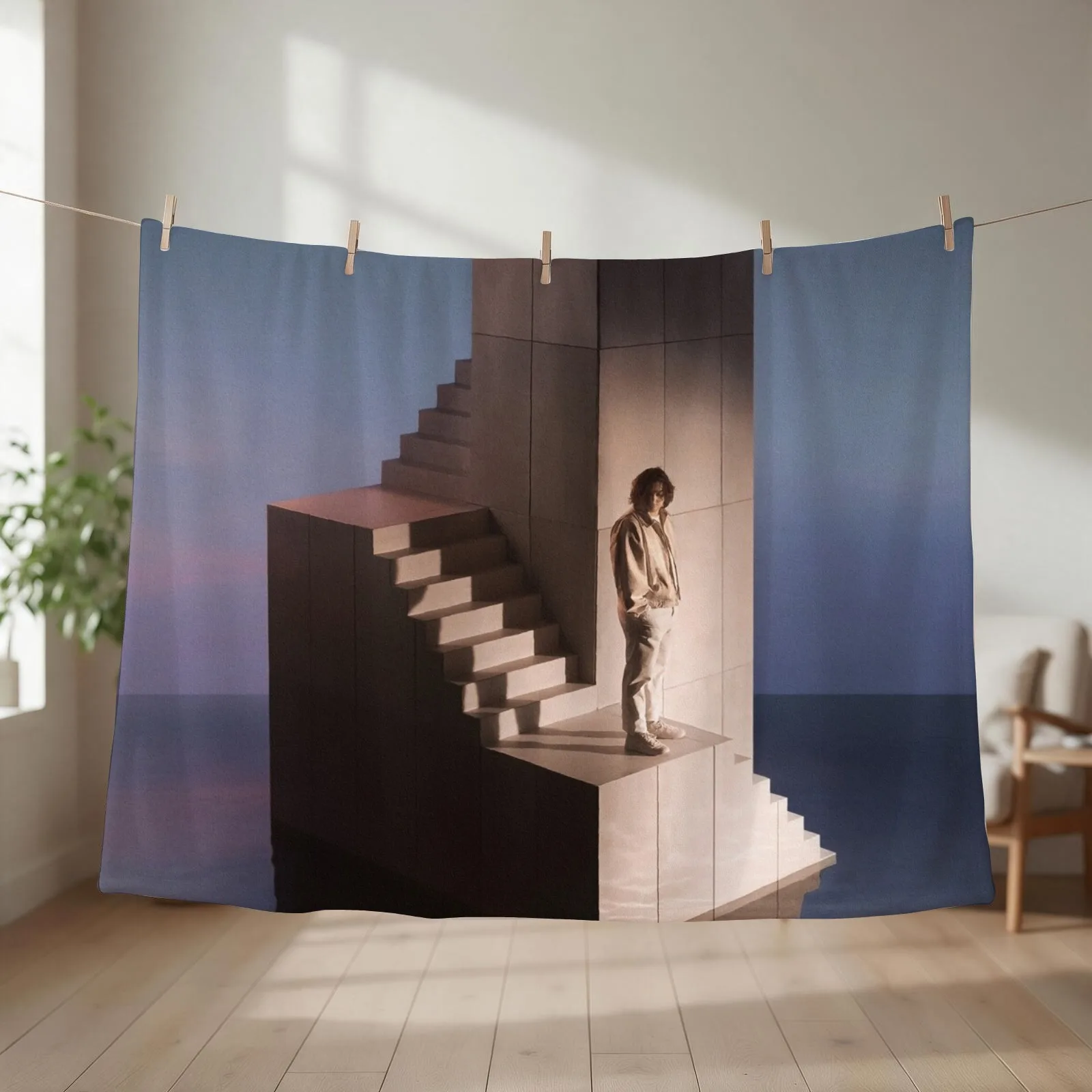 LEWIS CAPALDI - BROKEN BY DESIRE TO BE HEAVENLY SENT Throw Blanket Bed linens for babies Sleeping Bag halloween Blankets