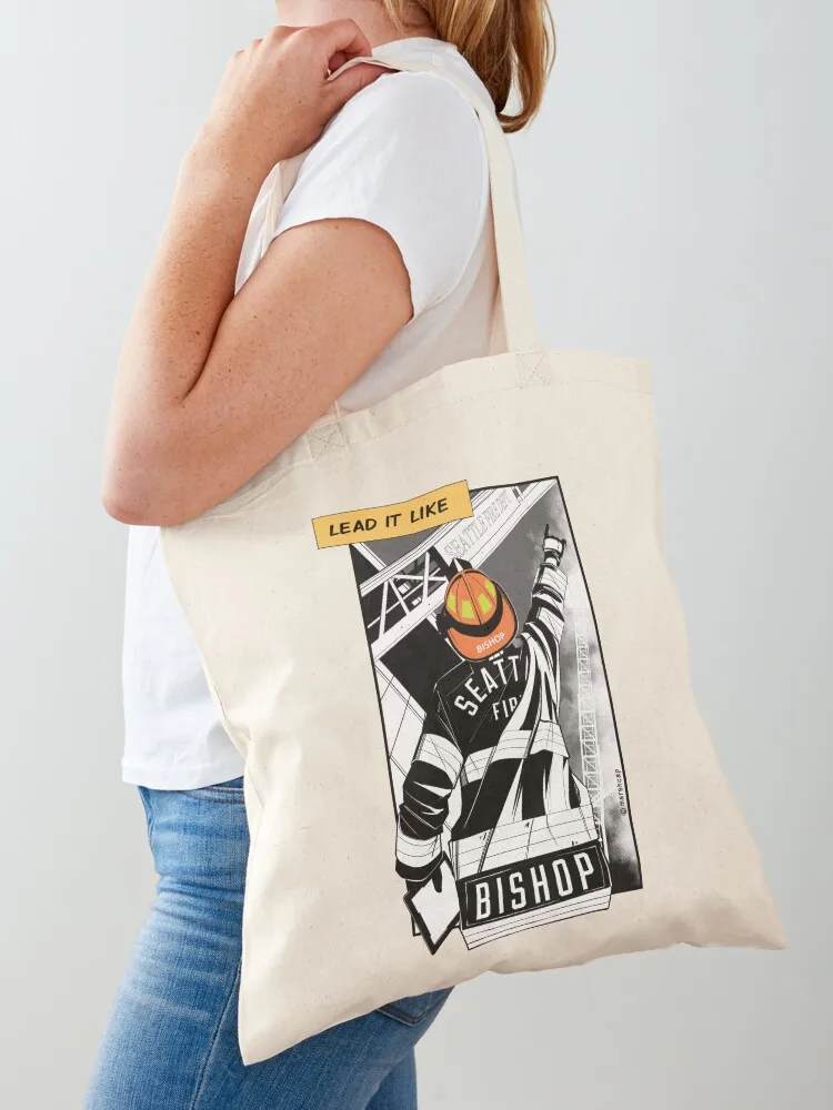 

Lead It Like Bishop Tote Bag Gift bag hand bags Custom bag eco folding
