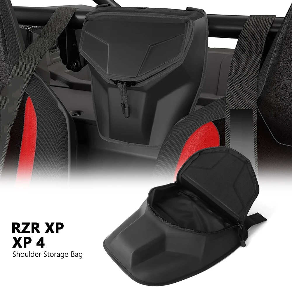 New Center Seat Bags Off-Road Shoulder Storage Bag Waterproof UTV Accessories For Polaris RZR XP 4 1000 2024 2025