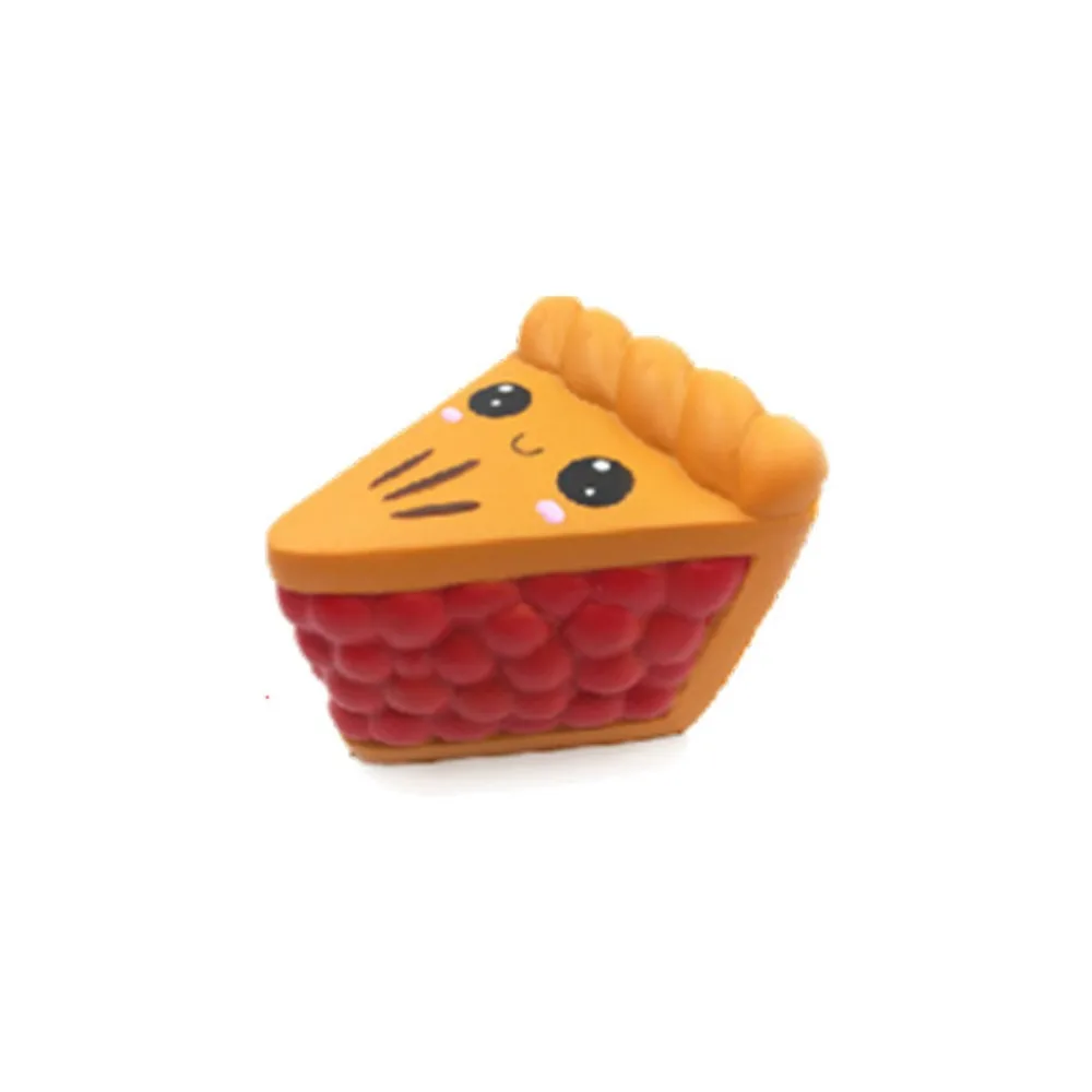New Jumbo Expression Squeeze Fidget Chocolate Cake PU Squeeze Pizza Waffle Popcorn Hamburger Stress Relief Children Gifts