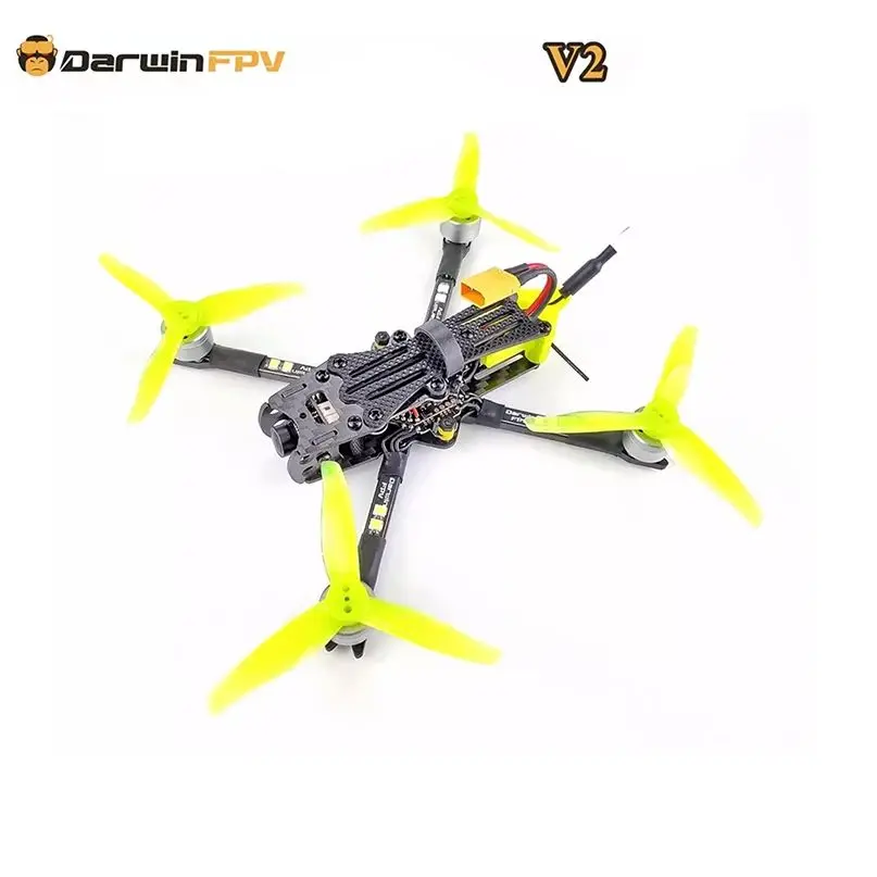 DarwinFPV Baby Ape Pro V2 3 Inch FPV Drone 142mm with Brushless Motor Caddx F4 AIO Flight Controller VTX Propeller Quadcopter