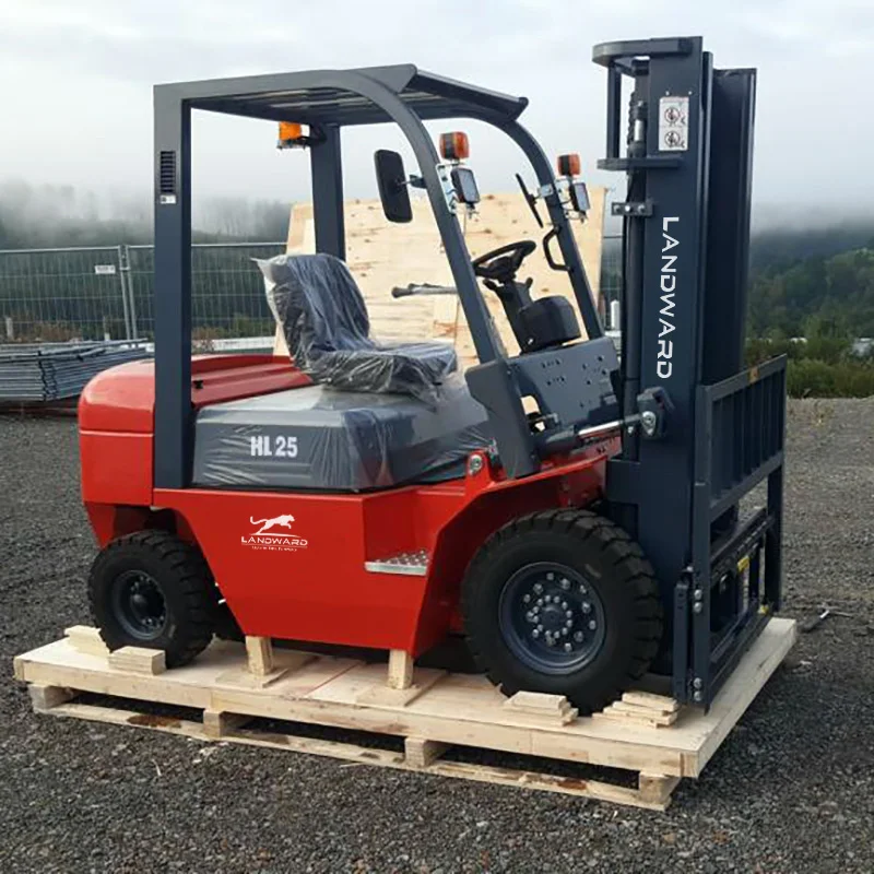 All-In-One Diesel Forklift Wholesale Household Small Balanced Weight 4WD Forklift 4 Ton Warehouse Stacker Forklift CE Customized