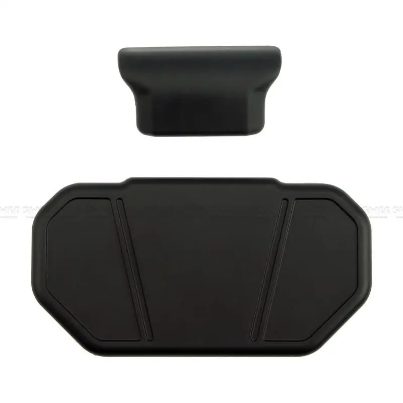 Motorcycle Aluminum Alloy Trunk Small Backrest Rear Passenger Shock Absorber Aluminum Box PU Backrest Cushion Self Skinned Foam