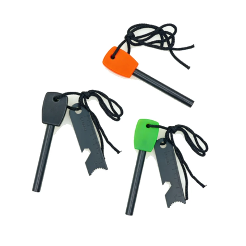 

Solid Flint Fire Starter, Waterproof Outdoor Lighter Emergency Survival Gear for Camping Hiking,Portable Ignition Tool Wholesale