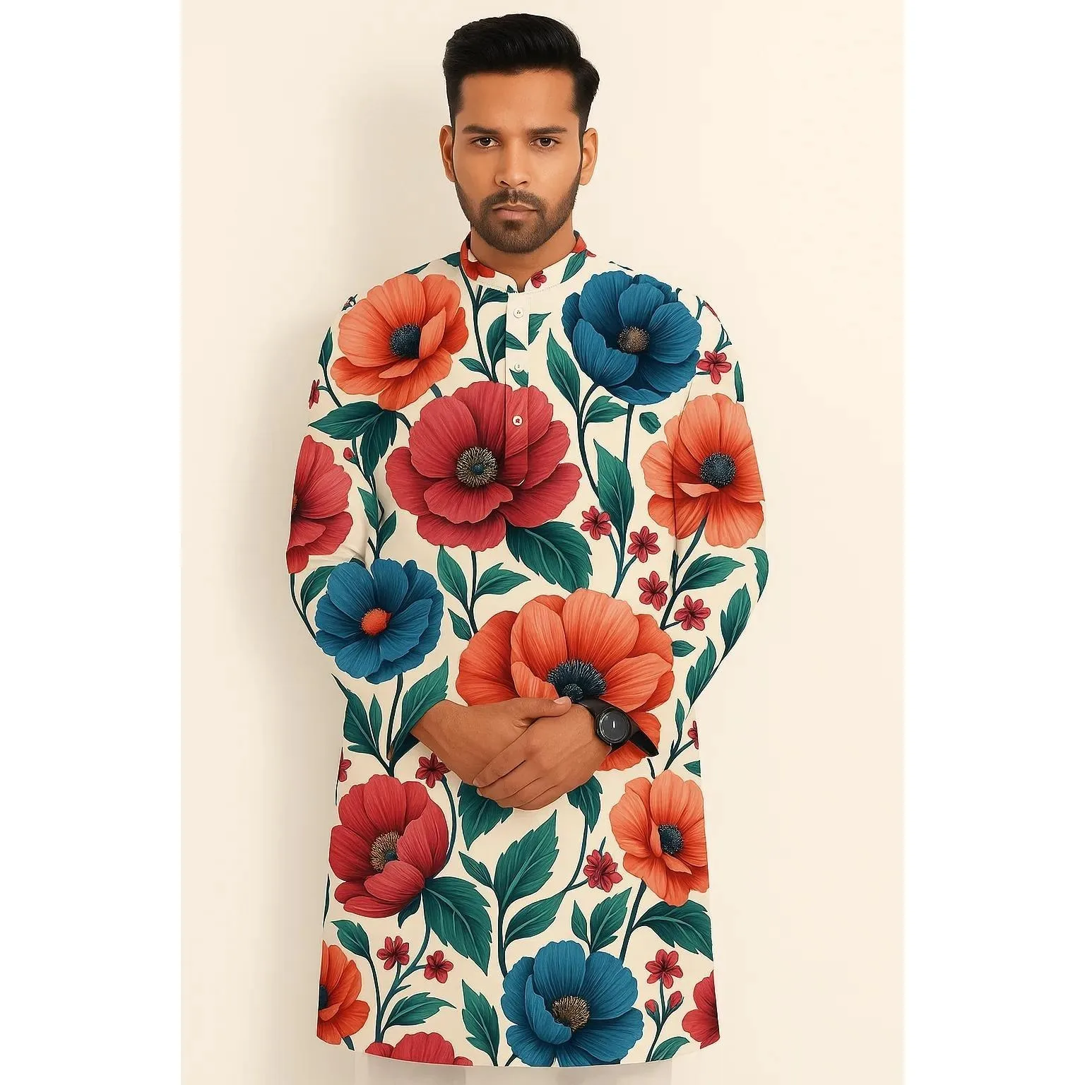 الرجال الإسلامية العربية المرقعة مخطط التطريز عيد مسلم رداء طويل جوبا عبايات فضفاضة غير رسمية 2026 المغرب دبي جلابية #2