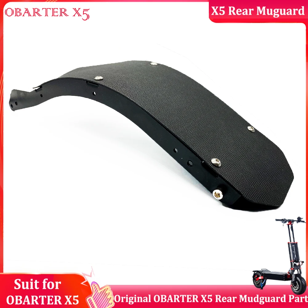 

OBARTER X5 Rear Mudguard Rear Fender Spare Part suit for OBARTER X5 Electric Scooter Official Obarter Accessories