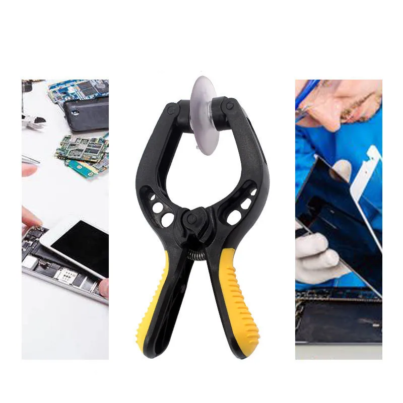 Suction Cup Open Tool Anti Skid Mobile Phone LCD Screen Double Separation Clamp Plier Opener Opening Repair Hand Tools