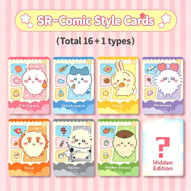 Chiikawa Kawaii Trading Cards Random Style - Fun Collectible Cards Perfect for Stocking Stuffers Easter Basket Fillers Holiday view 6