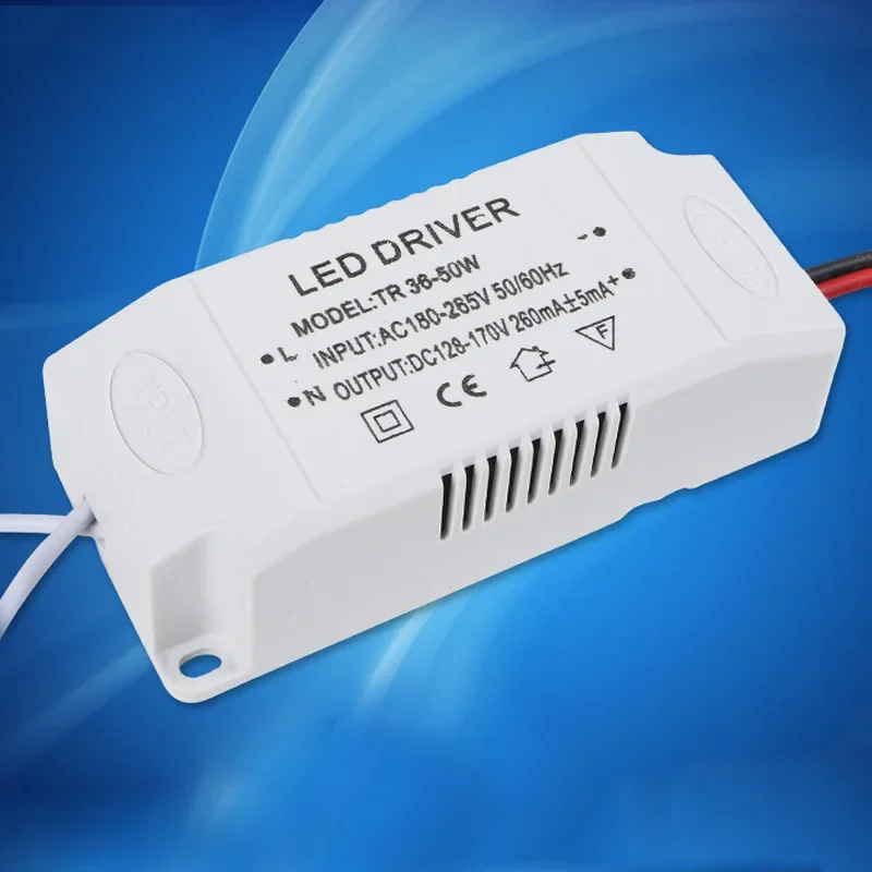 LED Driver 265mA-300mA 12-24W 24-36W 36-50W AC 175-265V To DC 36-170V Lighting Transformer Ceilling Lamp Power Supply Adapter